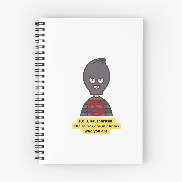 Item preview, 401 Unauthorized HTTP Status Code designed and sold by Eve :).