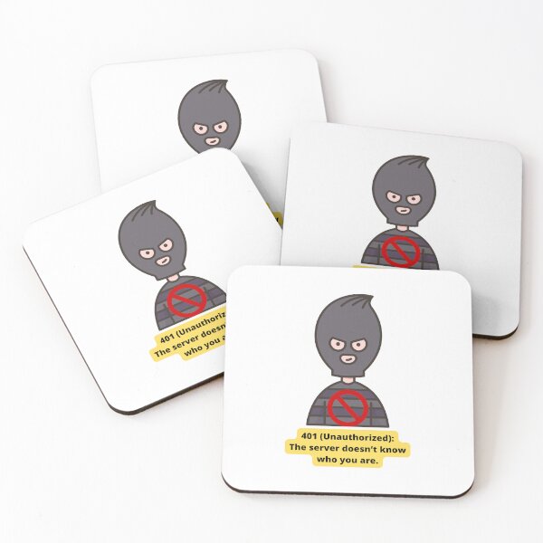Item preview, 401 Unauthorized HTTP Status Code designed and sold by Eve :).