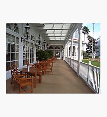 Grand Floridian Deck Photographic Print