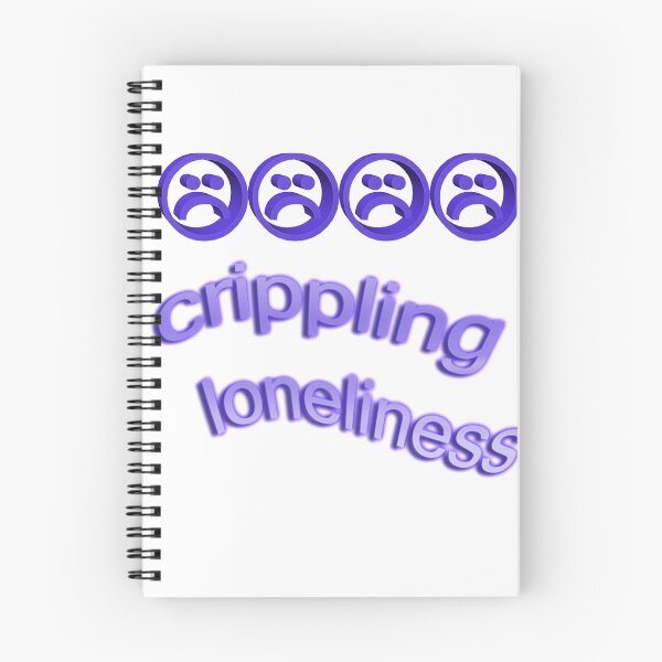 Item preview, Crippling lonliness designed and sold by GlasgowMerch.