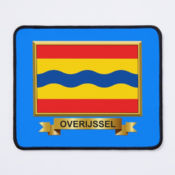 Item preview, OVERIJSSEL Flag Gifts, Masks, Stickers & Products (15) designed and sold by mpodger.