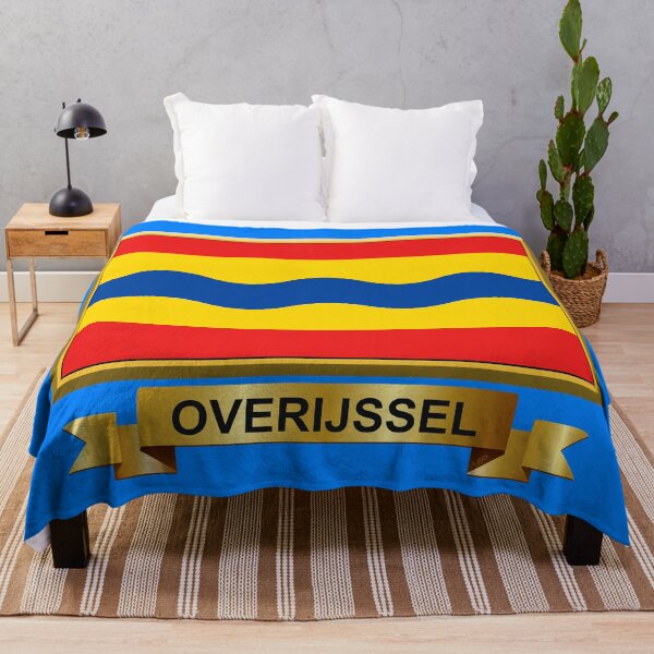 Item preview, OVERIJSSEL Flag Gifts, Masks, Stickers & Products (15) designed and sold by mpodger.