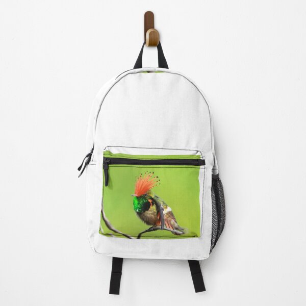 Item preview, rufous crested coquette Lophornis delattrei designed and sold by ritusdesigns.