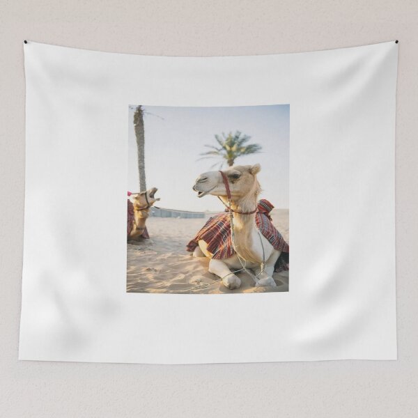 Item preview, funny camelflage art board designed and sold by DreamBigStore.
