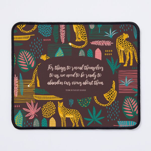 Item preview, For things to reveal themselves to us, we need to be ready to abandon our views about them. - Thich Nhat Hanh designed and sold by StudioCitrine.