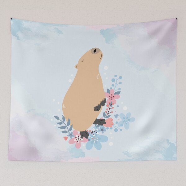 Aperçu de l'œuvre Capybara créée et vendue par Lulupainting.