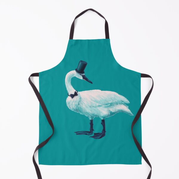 Item preview, Funny Swan With Bow Tie And Top Hat designed and sold by Boriana Giormova.