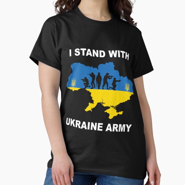 Item preview, I Stand with Ukraine Army   designed and sold by BrewerPatrick.