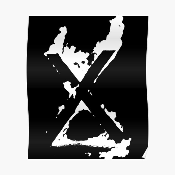 "X band Logo los angeles" Poster for Sale by AngieDionnes Redbubble