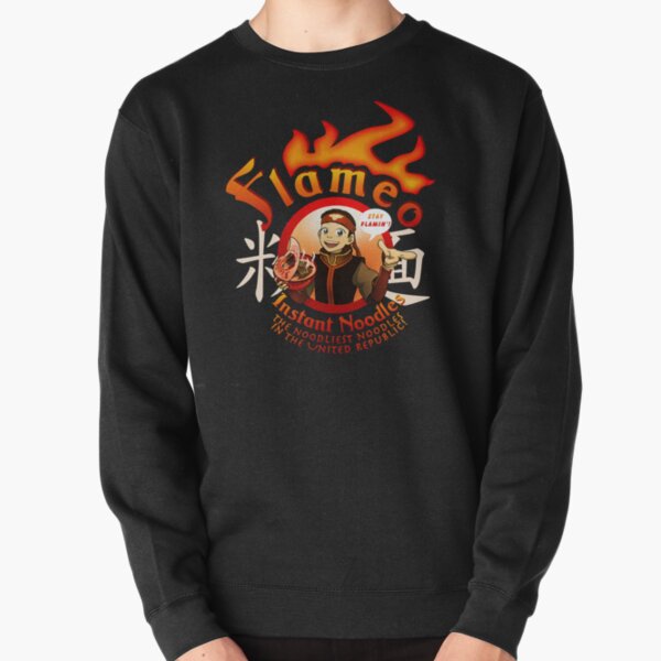 Flameo Instant Noodles! Pullover Sweatshirt