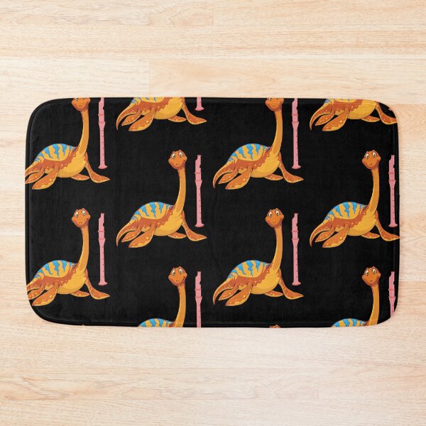 Item preview, Dinosaur Playing Flute ,Funny Good Dinosaur Flute Lovers Cute Orange Design designed and sold by pedrored369.