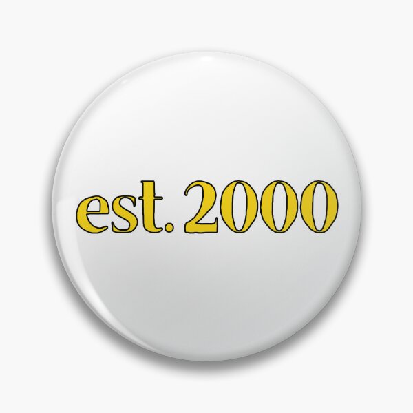 Item preview, Est. 2000 Cartoonish Retro Birthday designed and sold by MSA-42.