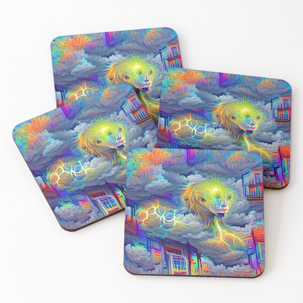 Item preview, Psychic Lion of the Clouds designed and sold by prais14.