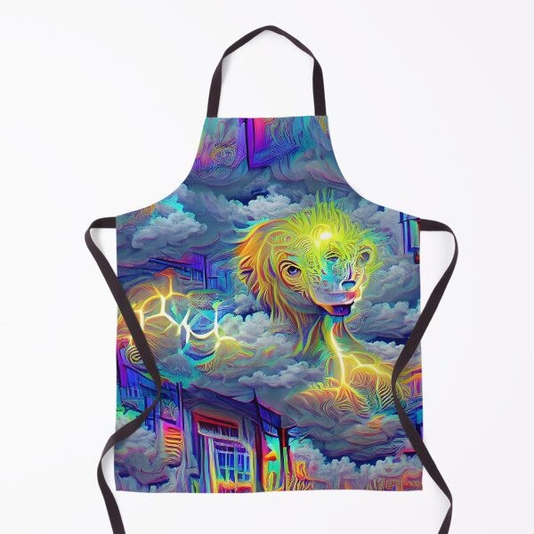Item preview, Psychic Lion of the Clouds designed and sold by prais14.
