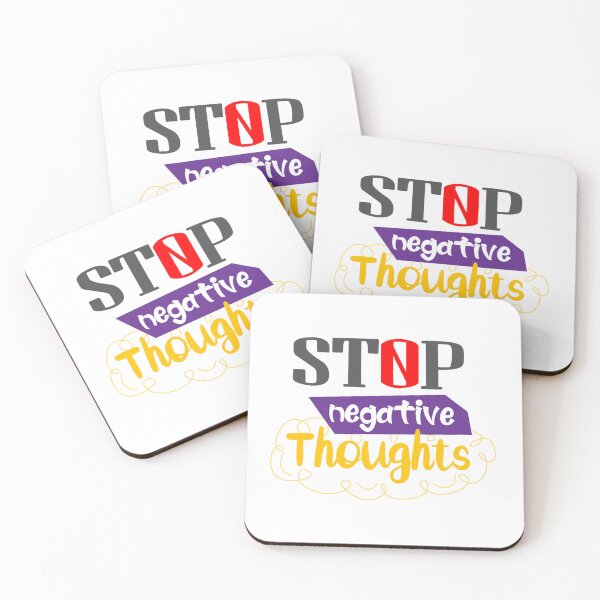 Item preview, STOP NEGATIVE THOUGHTS  designed and sold by AyoubShop55.