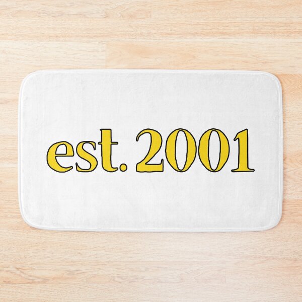 Item preview, Est. 2001 Cartoonish Retro Birthday designed and sold by MSA-42.