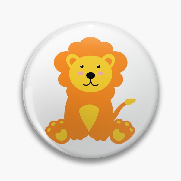 Item preview, Cute lion designed and sold by ShopLeilaArt.