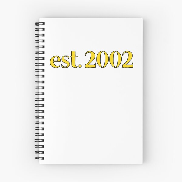 Item preview, Est. 2002 Cartoonish Retro Birthday designed and sold by MSA-42.