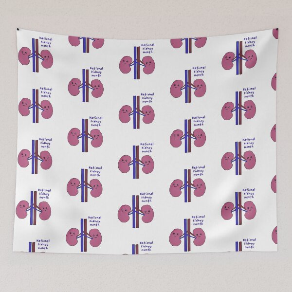 Item preview, National kidney month designed and sold by Tamm-art.