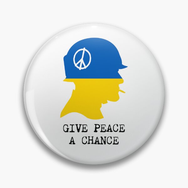 Item preview, Give Peace A Chance | Ukraine Solidarity designed and sold by POSTERAMALA.