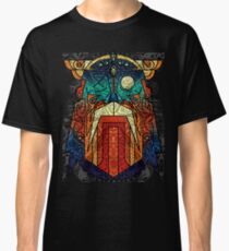 ODIN WODAN geometric vikings ornament art Classic T-Shirt
