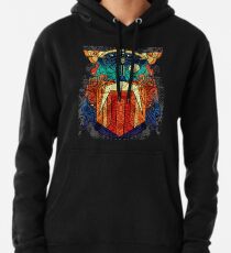 ODIN WODAN geometric vikings ornament art Hoodie