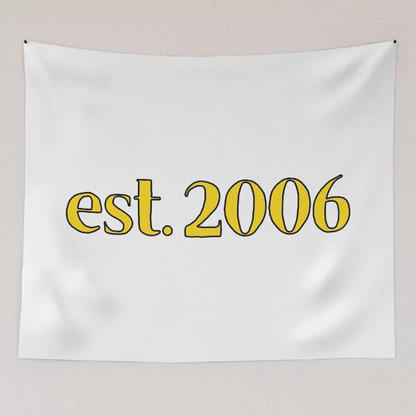 Item preview, Est. 2006 Cartoonish Retro Birthday designed and sold by MSA-42.