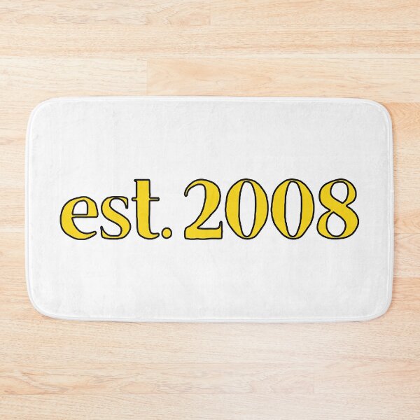 Item preview, Est. 2008 Cartoonish Retro Birthday designed and sold by MSA-42.
