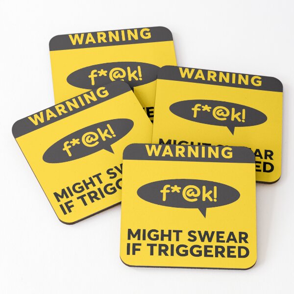 Item preview, Warning -- Might Swear If Triggered - Angry Funny designed and sold by tuapekkong2001.