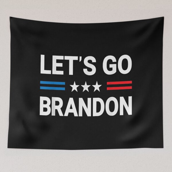 Item preview, Let's Go Brandon Conservative US Flag  designed and sold by tukyxypala151.