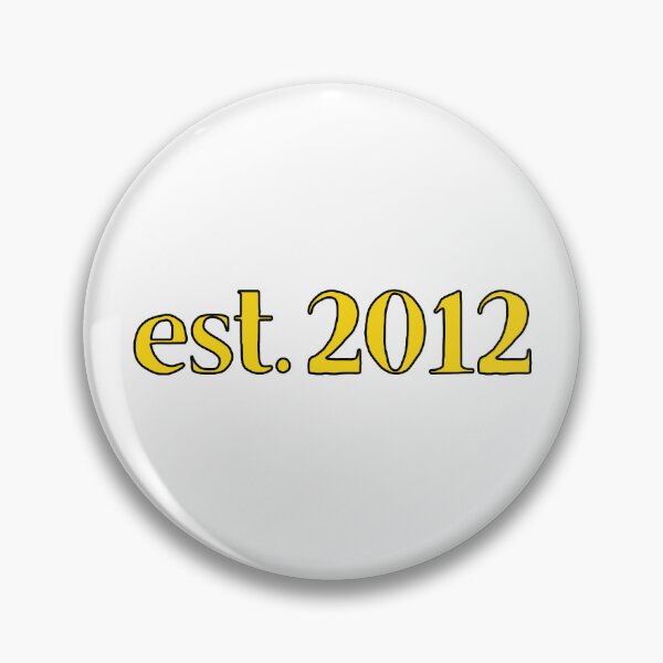 Item preview, Est. 2012 Cartoonish Retro Birthday designed and sold by MSA-42.
