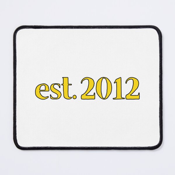 Item preview, Est. 2012 Cartoonish Retro Birthday designed and sold by MSA-42.