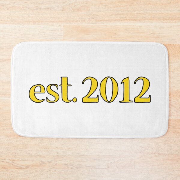 Item preview, Est. 2012 Cartoonish Retro Birthday designed and sold by MSA-42.