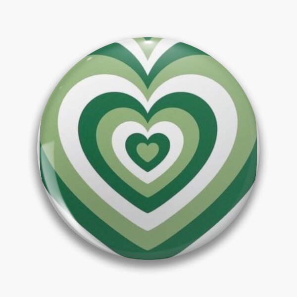Item preview, Aesthetic y2k green hearts designed and sold by OutdoorDesign.
