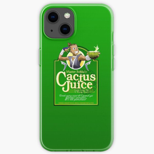 Master Sokka's Cactus Juice iPhone Soft Case
