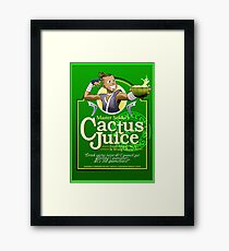 Master Sokka's Cactus Juice Framed Print