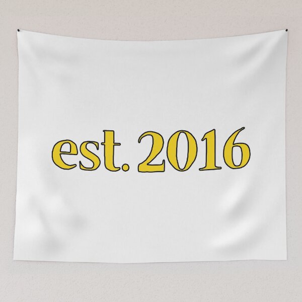 Item preview, Est. 2016 Cartoonish Retro Birthday designed and sold by MSA-42.