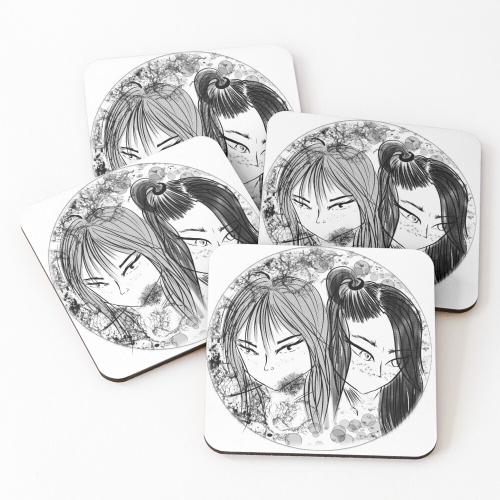 Item preview, Coasters (Set of 4) designed and sold by RubyRedCase.