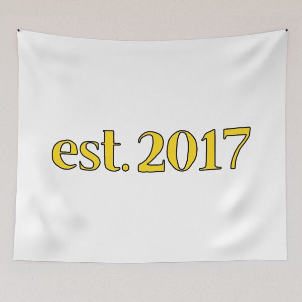 Item preview, Est. 2017 Cartoonish Retro Birthday designed and sold by MSA-42.