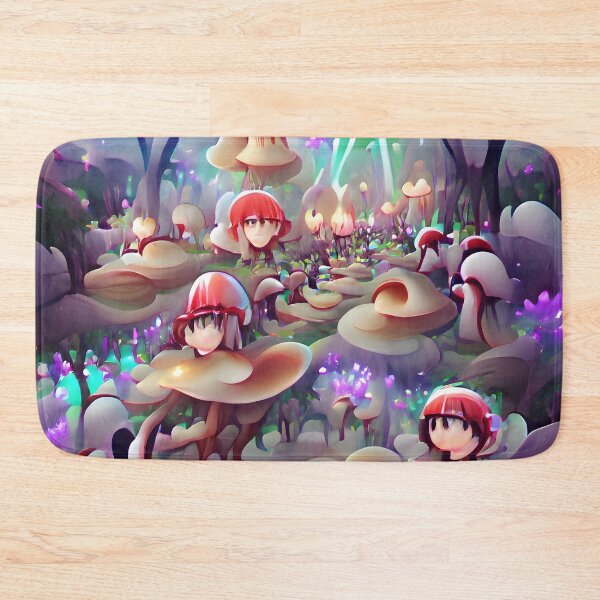 Item preview, The Magical Mushroom Forest designed and sold by prais14.