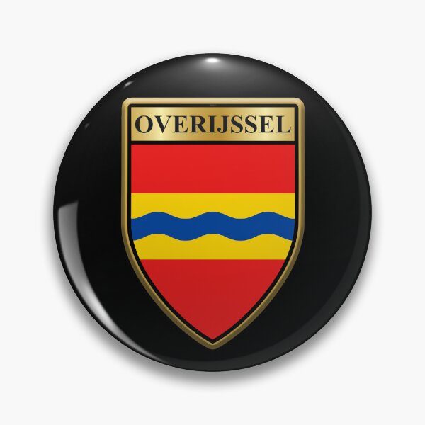Item preview, OVERIJSSEL Flag Gifts, Masks, Stickers & Products (17) designed and sold by mpodger.