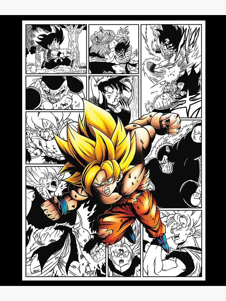 Goku Drip On The Street Poster for Sale by Nodali