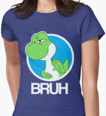 Yoshi BRUH... Women's Fitted T-Shirt