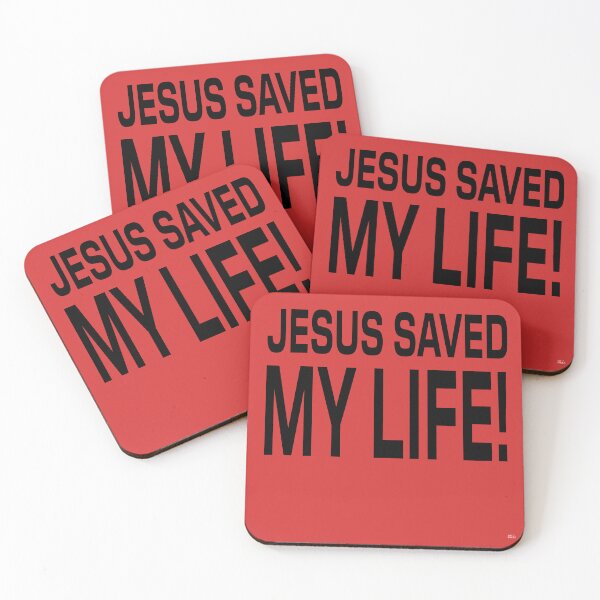 Item preview,  JESUS SAVED MY LIFE! Tshirt, mugs designed and sold by DoubleDSD.