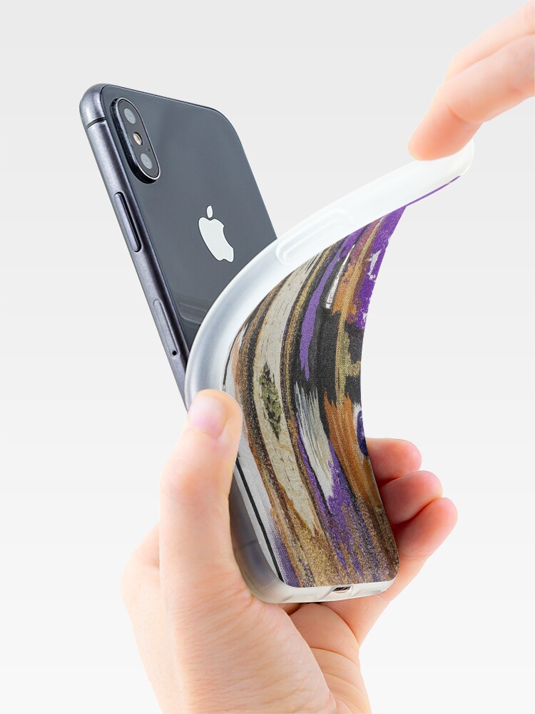 Thumbnail 4 of 5, iPhone Case, Healing Song No.6 designed and sold by Kentestey.