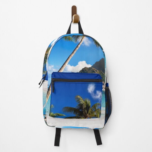 Item preview, Bora Bora Palm Trees Hammock Overwater Bungalows designed and sold by RyansOpenDoor.