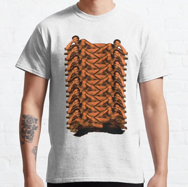 Burt Reynolds Centerfold Tall Pile Up Classic T-Shirt