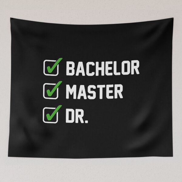 Item preview, Bachelor Master Dr designed and sold by Sara-Quinn.