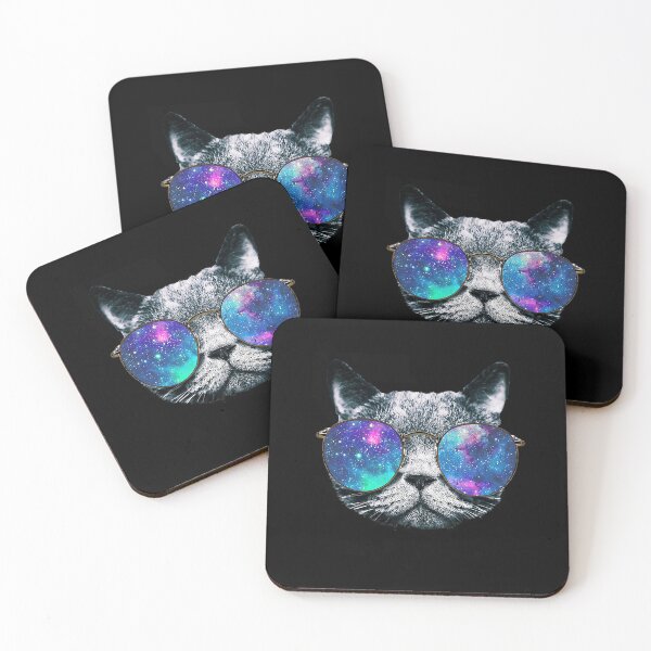 Item preview, Cat Space Glasses Astronaut designed and sold by shannange.