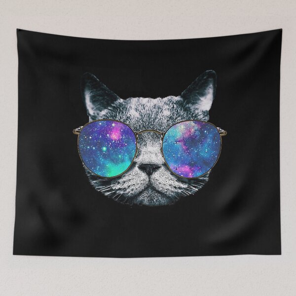 Item preview, Cat Space Glasses Astronaut designed and sold by shannange.